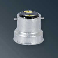 B22 Nickel Cap For Led Bulb - Cast Iron, 1/2 Inch Size | Corrosion-resistant, Easy To Install