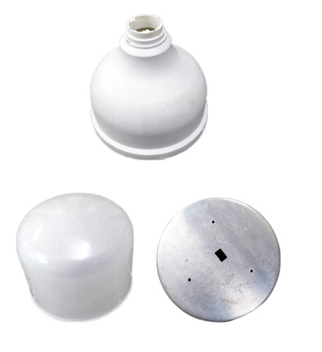 White Dome Type Led Bulb Body