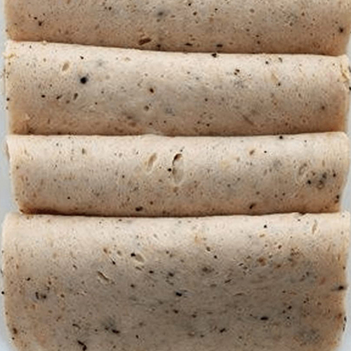 Frozen Black Pepper Salami Packaging: Vacuum Pack