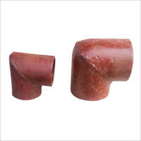 MS Elbow - Mild Steel Round Pipe Connection | Red Painted Socket Joint, Durable & Leak-Proof Design, Easy Installation, Warranty Included