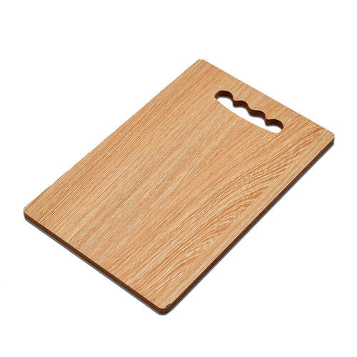 Wooden Chopping Board 26x17 Chopping Vegetable and Fruits For Home & Kitchen Use (7124) - Wooden Material 26x17 cm Size Brown Color | Ideal for Food Prep and Cooking
