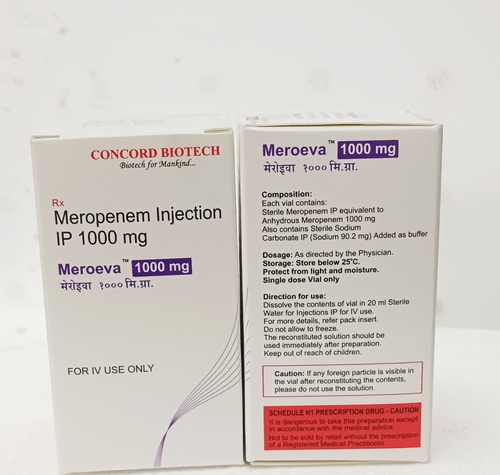 MEROPENEM 1000 MG MEROEVA 1000MG