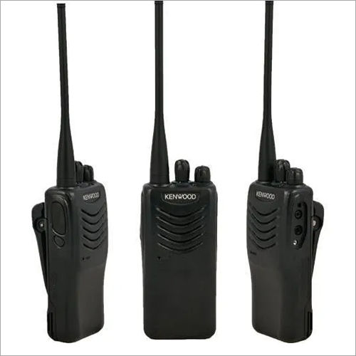 Black Kenwood Walkie Talkie