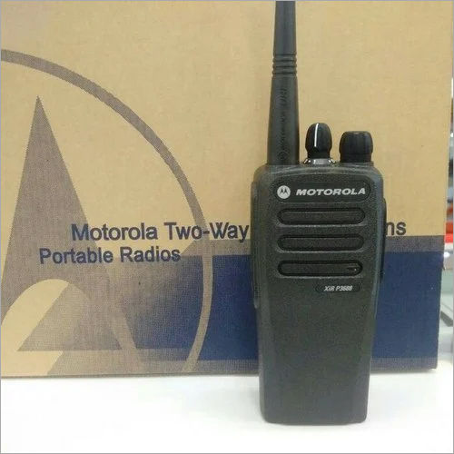 Black Xirp3688 Motorola Walkie Talkie