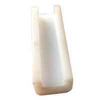 Uhmwpe Profiles - Various Sizes , White Rectangular Design With Low-friction And Wear-resistant Properties For Industrial Applications