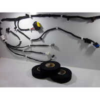 Wire Harness Tapes - Acrylic/Rubber Adhesive, Maximum Width 1250 mm, Single Sided, Black, Solvent Adhesive | Ideal for Commercial and Industrial Uses