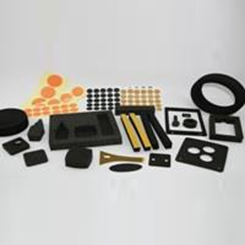 Foam Die Cuts Tapes - Acrylic/Rubber Adhesive, 5-1200 mm Width, Available in Black and Grey, Single Sided for Commercial & Industrial Use