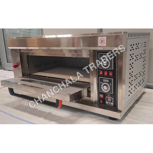 Semi Automatic Gas Oven 1 Deck 1 Tray