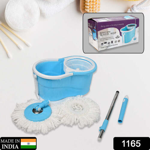 Mop With Bucket For Floor Cleaning(1165) Application: Proudly Made In India: We Take Pride In The Fact That All  Products Are Manufactured In India