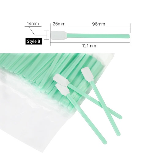 Cotton Swab For Laser Lens - Color: White And Green