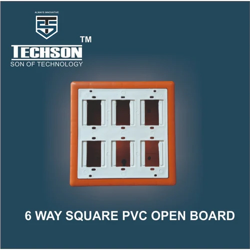 6 Way Square PVC Open Board