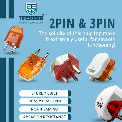 6A Three Pin Plug