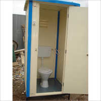 Single Compartment Portable Frp Toilet - Color: White