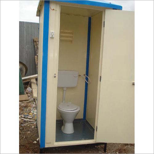 Prefab Single Compartment Portable FRP Toilet
