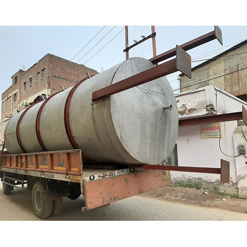 Stainless Steel Storage Tank Application: Industrial