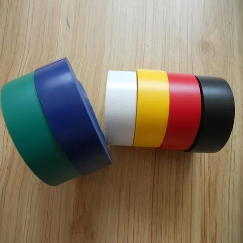 PVC Insulation Tape - 1250mm Width, Multicolor Single Sided Rubber Adhesive | Ideal for Commercial and Industrial Uses