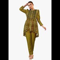 Cotton Print  Kurti - Bust Size: Medium