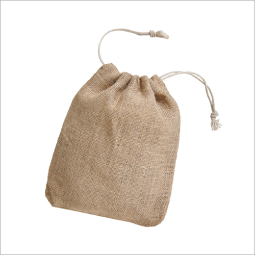 Jute Drawstring Pouch