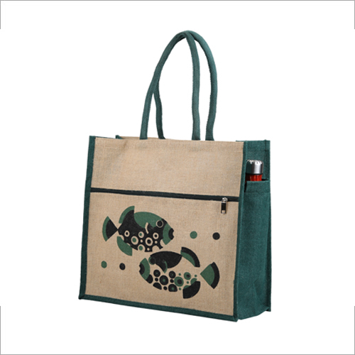 Print Lunch Jute Bag