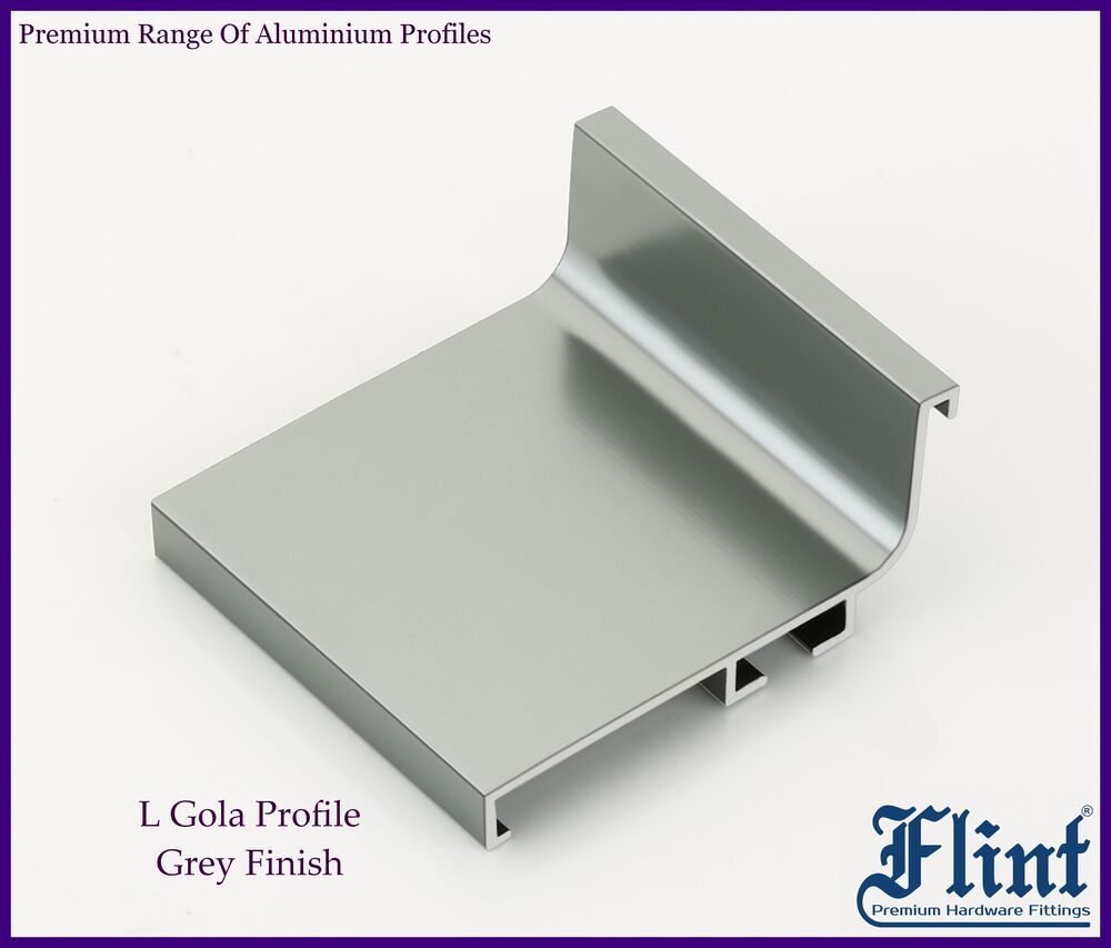 Silver Aluminium C Gola Profile