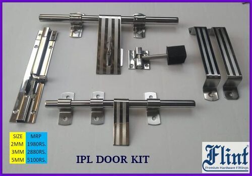 Silver Stainless Steel Door Kit