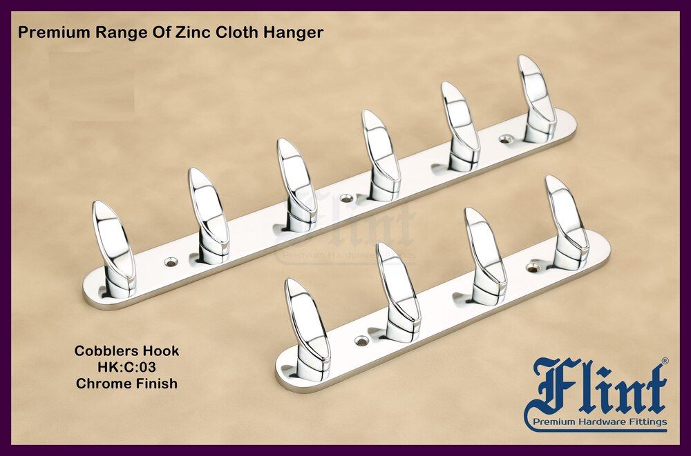 Black And Golden Cloth Hanger Stand