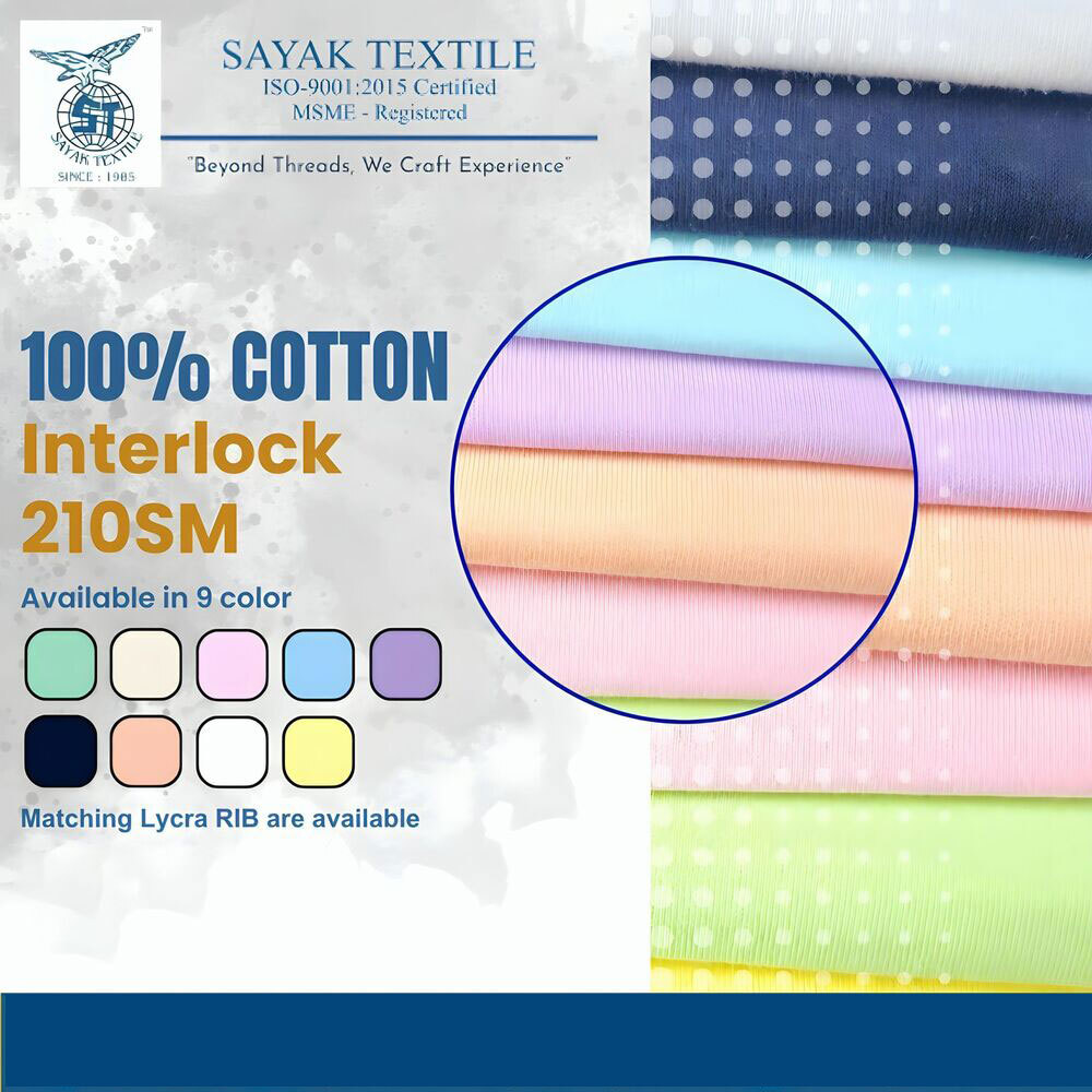 Cotton Interlock Fabric