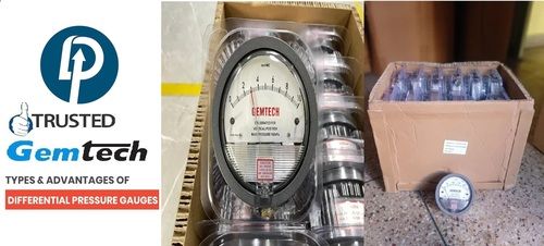 Gemtech Differential pressure Gauges by Kodavasal Tamil Nadu