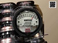 Series G2300-10MM GEMTECH Differential Pressure Gauge Range 5-0-5 MM