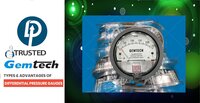 Gemtech Differential pressure Gauges by Faridabad Haryana