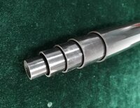 customized fiberglass glass fiber tubes with inner internal tubes connect 1to 3 weeks lead time