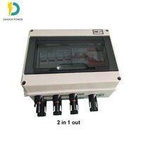 IP65 outdoor 24 in 1 out pv combiner box for solar panel
