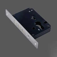 Three Bullet Dead Lock - Polished Stainless Steel, Commercial Grade Security for Doors and Windows