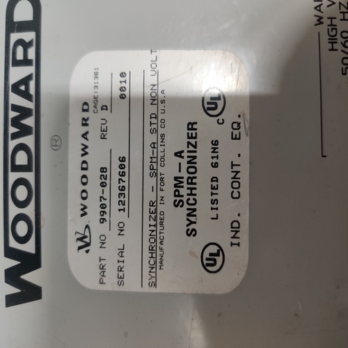 WOODWARD 9907-028 SPM-A SYCHRONIZER