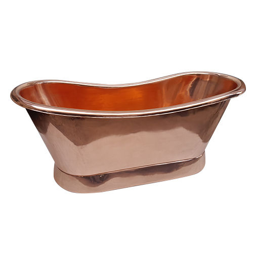 Glossy Finish Copper Bathtub Size: Different Available