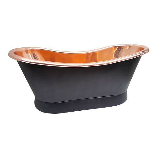 Glossy Bathroom Copper Bathtub