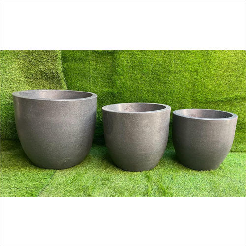 Grey Flower Pots