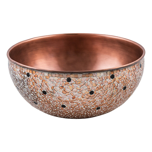 Modern Round Copper Wash Basin