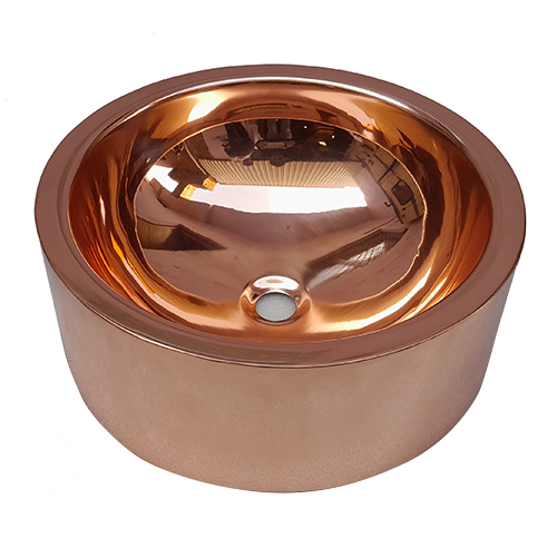 Glossy Finish Copper Wash Basin