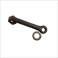 Eye Bolt - Tempered Steel, Powder Coated Finish, Matte Black | Reliable Fastening For Industrial, Commercial, And Residential Use