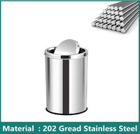 Sintage stainless Steel Swing Bin 12x24