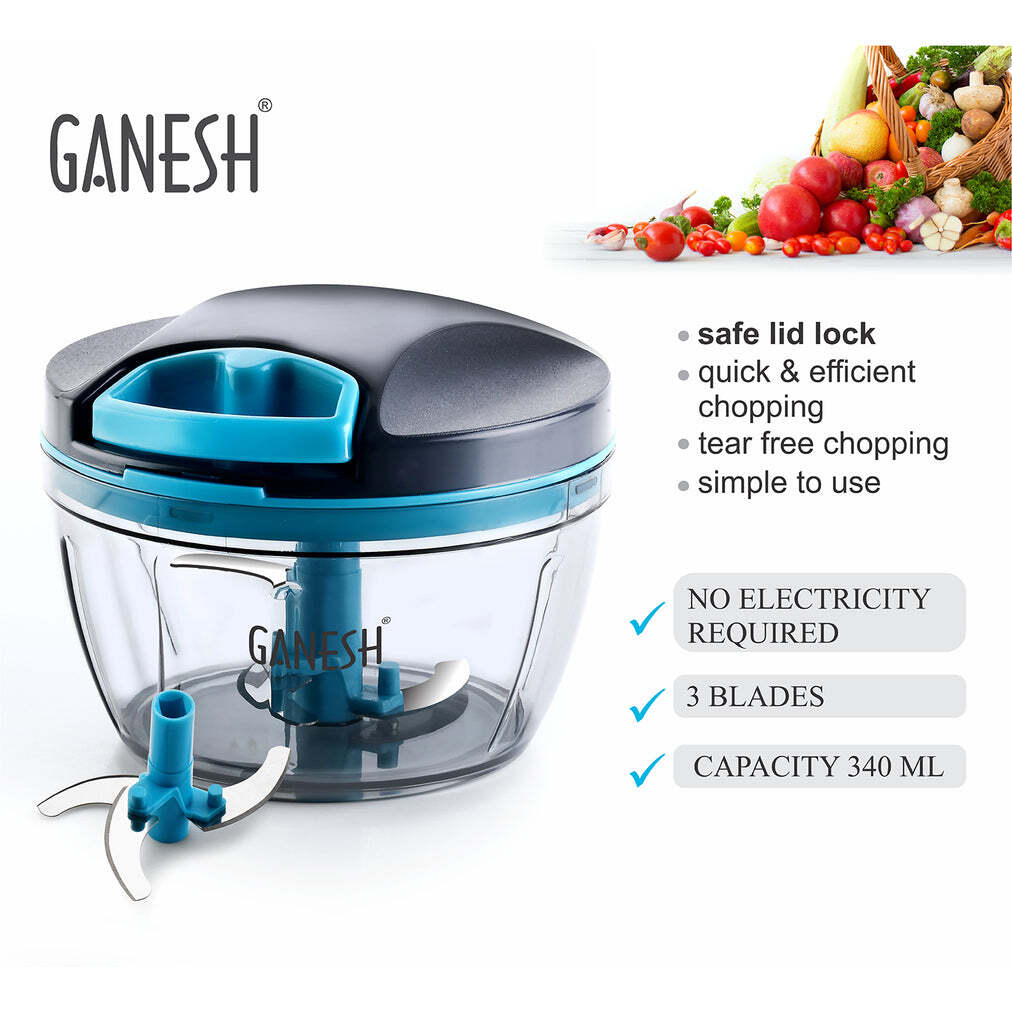 GANESH Wonder Chopper Grey