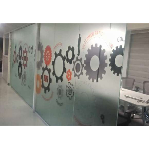 Frosted Glass Film - Frosted Glass Material, Gray Color | Industrial and Commercial Application