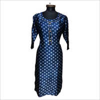 Blue Heavy Kurti