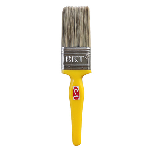 C-1 Paint Brush - Bristle Material, Yellow Color | Industrial Use for Cleaning, Dust Proofing, and Polishing