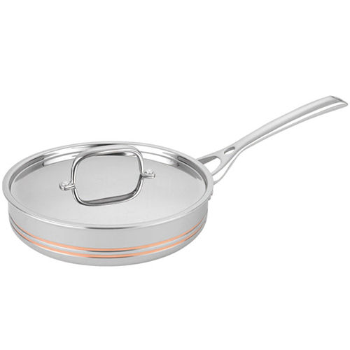 5 Ply Copper Frypan With Lid