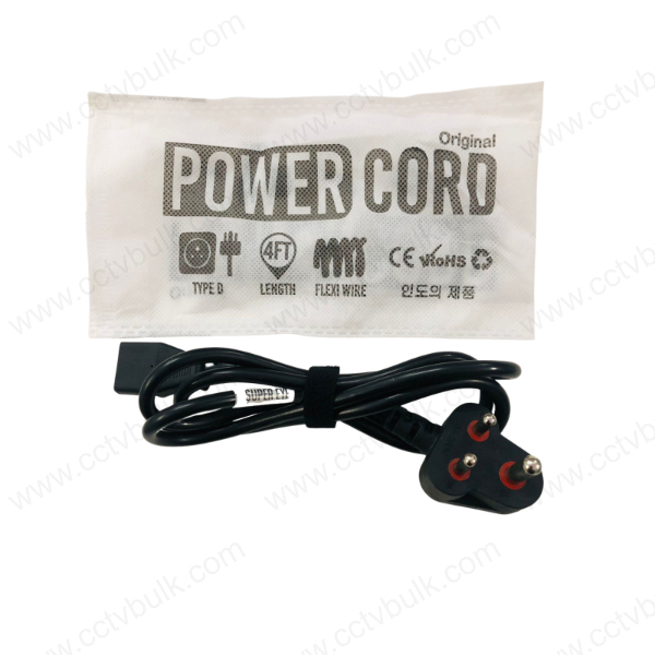 Power Cable Desktop 1.8M Velcro 10Set