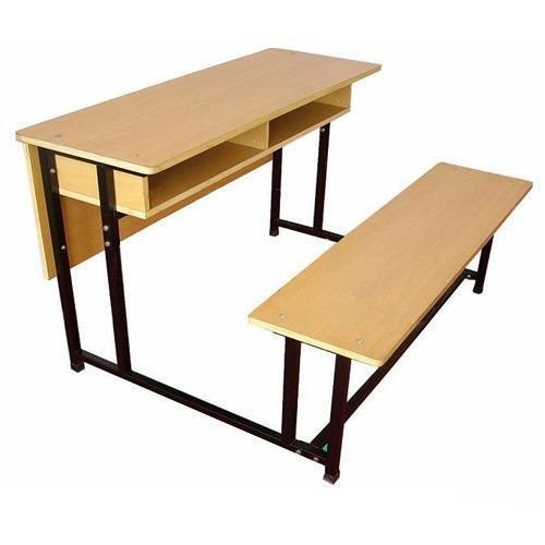 Without Back Classroom Desk
