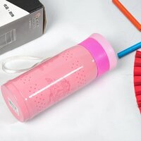 Drinking Water Bottle - Stainless Steel (Grade 304), 8x8x20 cm, Mix Colour | Leak Proof, Ergonomic Handle, Odour Free, Easy to Clean, Multi-Purpose