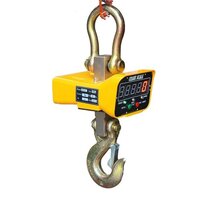 Yellow Digital Crane Scale With Wireless Remote Control 5 Ton